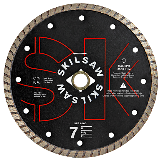 SKIL 7" Turbo Diamond Blade
