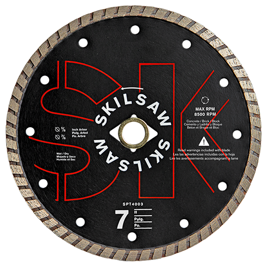 SKIL 7" Turbo Diamond Blade