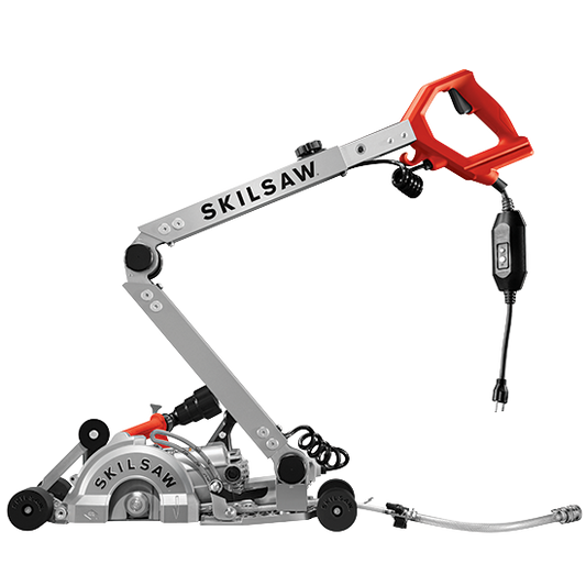 7" Walk-Behind Worm Drive Skilsaw for Concrete