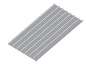 STAY RITE Metal Rib 27" x 96", 26ga Galvanized Steel