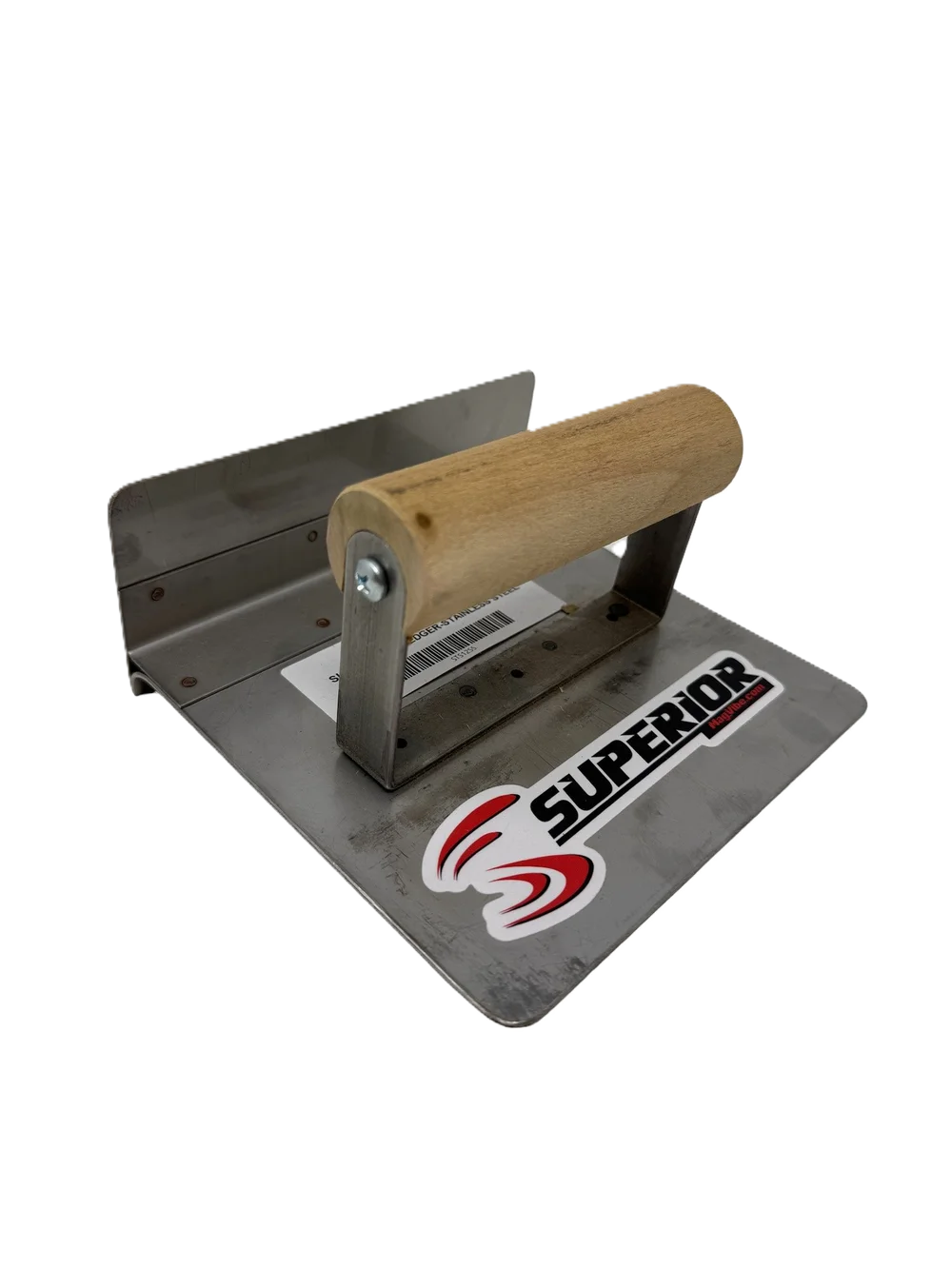 6"x6" Stainless Steel Slab to Step Edger, 1/2"R