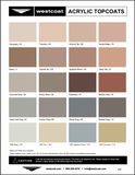 Westcoat CA-10 Color Pack for SC-10 Water-Based Acrylic Topcoat, 15oz