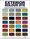 Surfkoat Exterior Kolour Dye - 16oz, Makes 1GAL