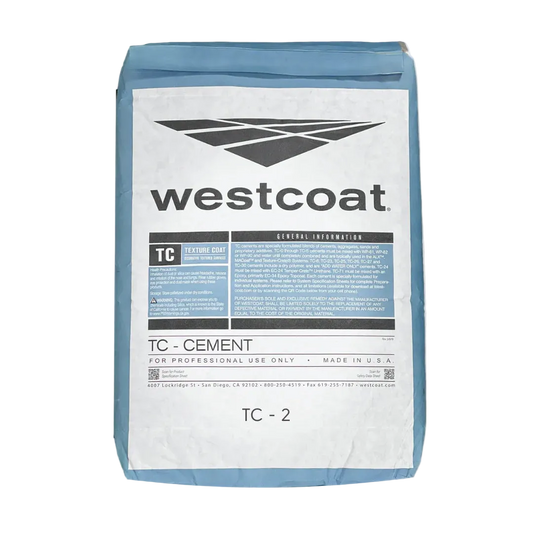 Westcoat TC-2 Smooth White Micro-topping, 50lb Bag