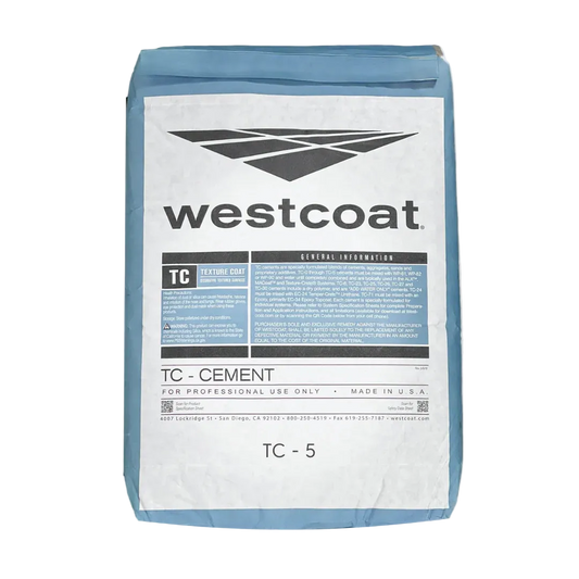 Westcoat TC-5 Regular Grey Micro-topping, 50lb Bag