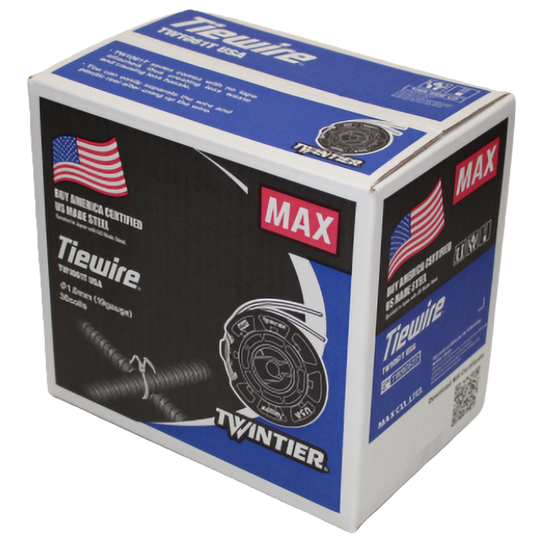 TW1061 19ga Tie Wire, 30 rolls (for rebar tying guns RB441T & RB611T)