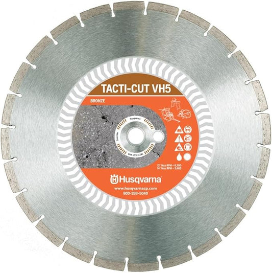 VH-5 12" Diamond Blade, Cured Concrete