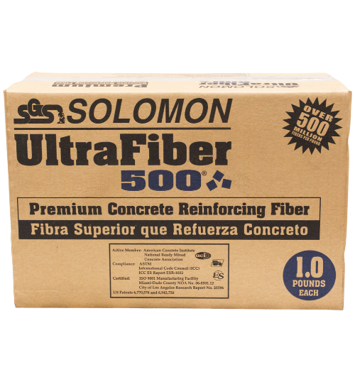 UltraFiber 500® - Concrete Reinforcing Fiber (1lb bag)