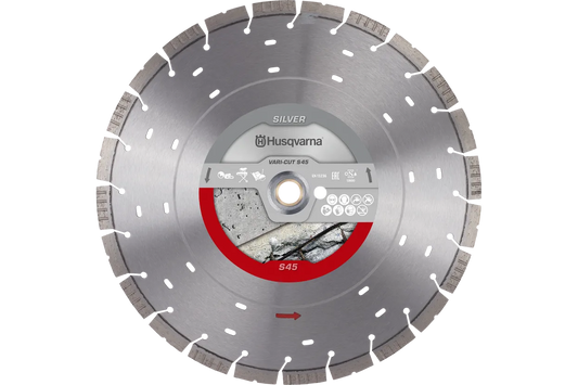 Vari-Cut S45 Diamond Blade, Cured Concrete