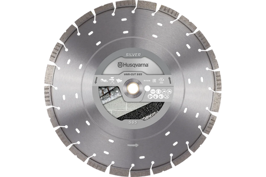 Vari-Cut S65 Diamond Blade, Asphalt/Cured Concrete