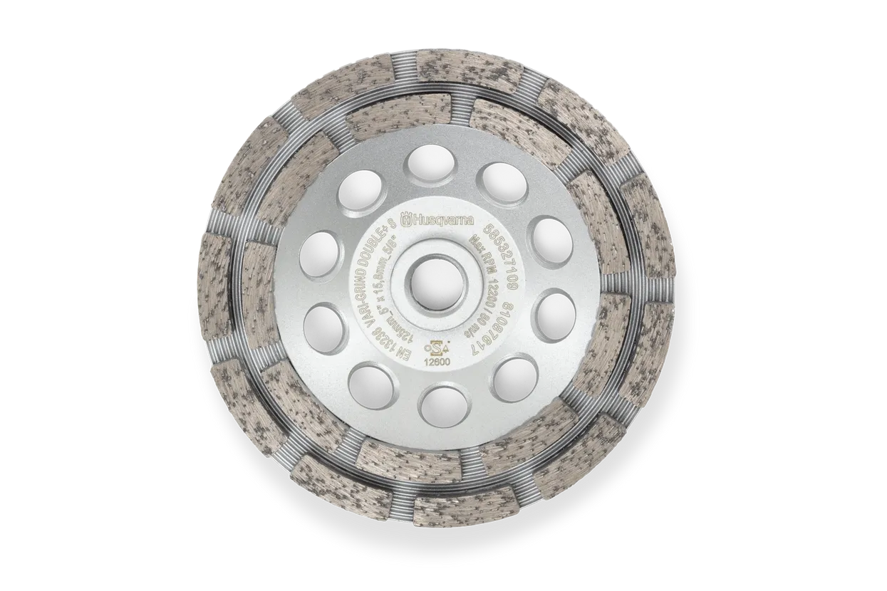 Vari-Grind 4" Double S Cup Wheel