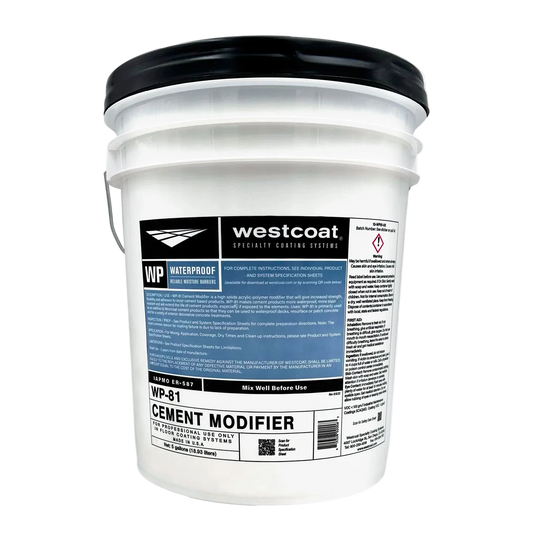 Westcoat WP-81 Cement Modifier, 5gal