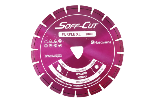 XL-1000 6.5" Soff-Cut Early Entry Blade, Purple