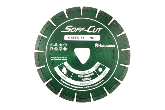 XL-2000 Soff-Cut Early Entry Blade, Green