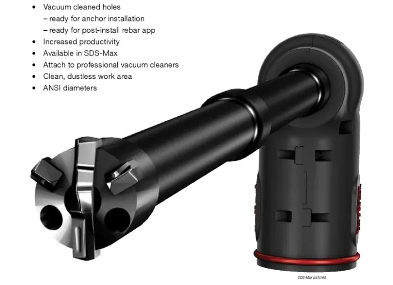 Driltec SDS-Max d-go Expert Dustless Drill Bits